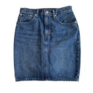 Levi’s Mom Bow Back Denim Pencil Skirt Size 27